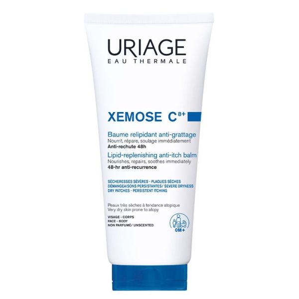 Xémose C8+ Baume relipidant anti-grattage nourrit, répare, soulage immédiatement (200 ml)