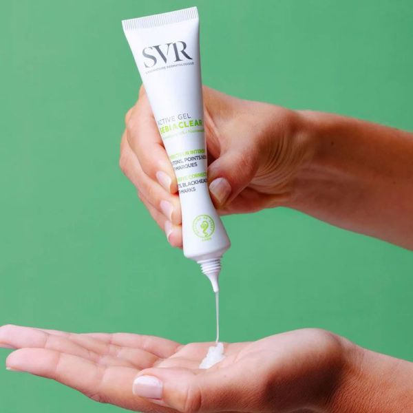 SVR Sebiaclear Gel Active correcteur intensif boutons, points noirs, anti-marques (40 ml)