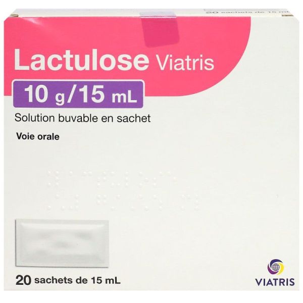 Lactulose 10G/15Ml Viatris Sach 20