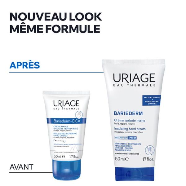 Uriage Bariéderm Crème Isolante Mains (50 ml)