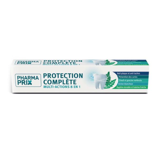 Pharmaprix Dentifrice Protection Complète multi-actions 8 en 1 (75 ml)