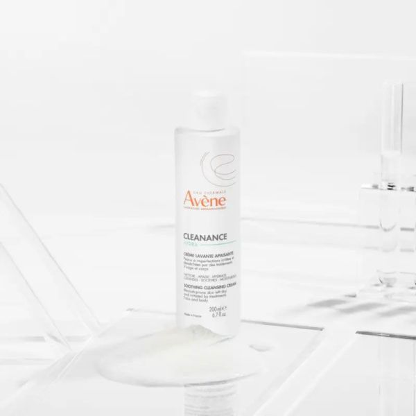 Avène Cleanance HYDRA Crème Lavante apaisante nettoie, apaise & hydrate (200 ml)