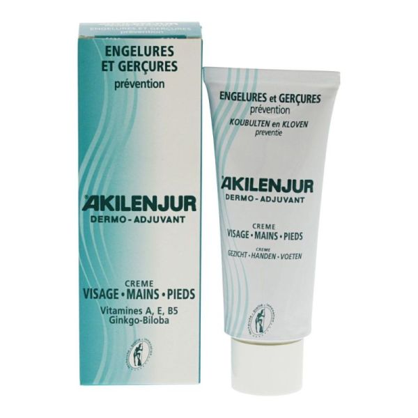 Akilenjur Dermo-adjuvant Crème Soin Préventif Visage et Extrémités 75Ml