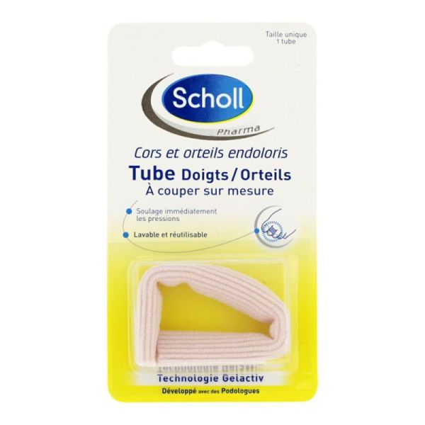 Scholl Tube Gelactiv Doigts/Orteils à découper x1