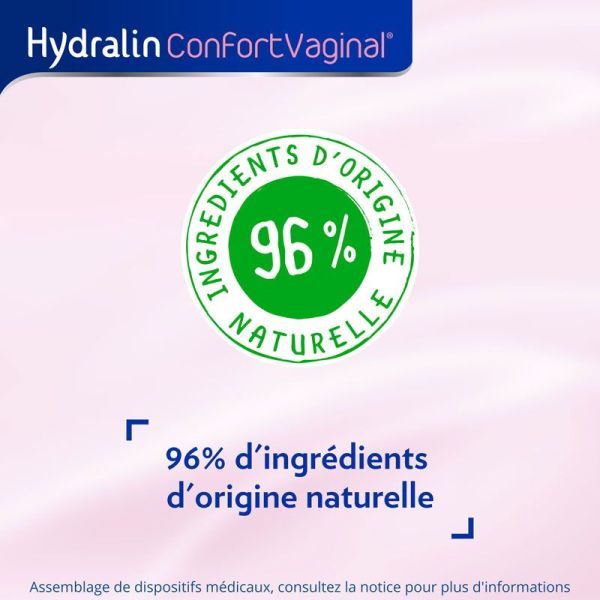 Hydralin ConfortVaginal Gel vaginal hydratation & confort avec applicateur (30 ml)