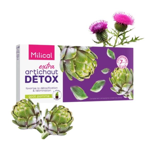 Extra Artichaut Détox Goût Pomme (7 shots x 10ml)