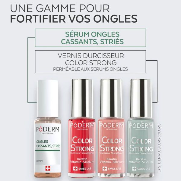 Color Strong Vernis à ongles durcisseur - couleur Corail Light (8 ml)