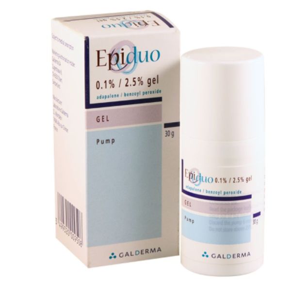 Epiduo 0.1% / 2.5% Gel Flacon Pompe 30G