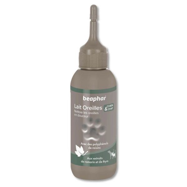 Beaphar Lait nettoyant oreilles chiens & chats (125 ml)