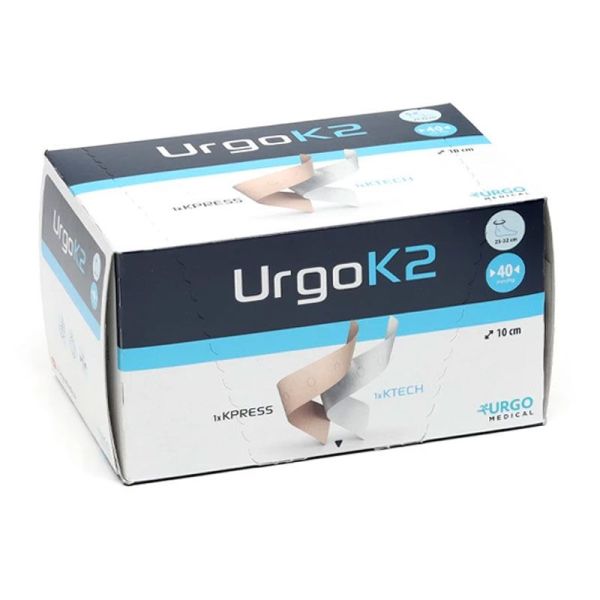 Urgo K2 Kit de bandes de compression 10 cm (Taille 3 : 25-32 cm)