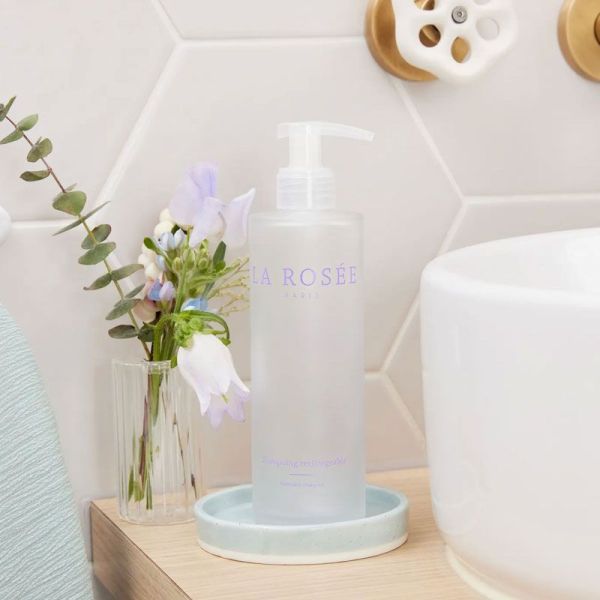 La Rosée Flacon de shampoing en verre rechargeable (200 ml)