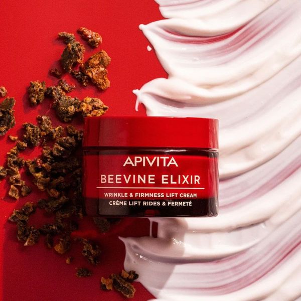 Apivita Beevine Elixir Crème Lift Rides & Fermeté Texture Riche hydrate & repulpe (50 ml)