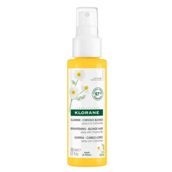 Spray illuminant à la Camomille Bio - cheveux blonds (100 ml)