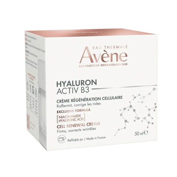 Avène Hyaluron Activ B3 Crème régénération cellulaire, anti-rides, raffermissant (50 ml)
