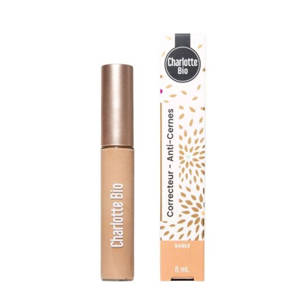 Charlotte Bio Correcteur Anti-Cernes Bio teinte Sable (8 ml)