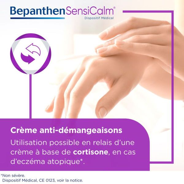Bayer Bepanthen Sensicalm crème anti-démangeaisons sans cortisone (50 g)
