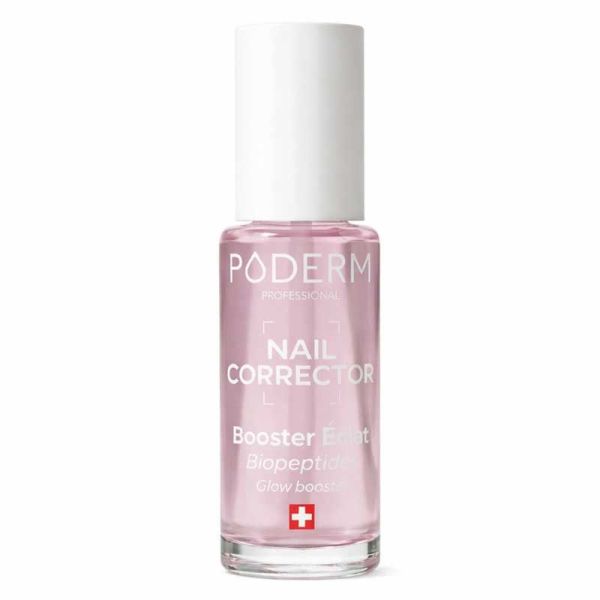 Poderm Professionnal Nail Corrector Vernis Booster d'Eclat Biopeptides (8Ml)