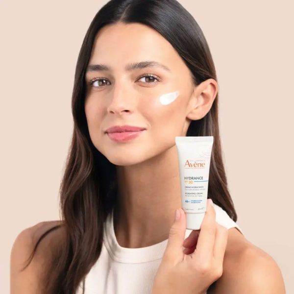 Avène Hydrance SPF 30 Crème hydratante 48h tous types de peaux sensibles (40 ml)