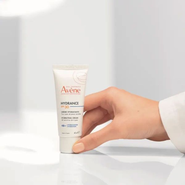 Avène Hydrance SPF 30 Crème hydratante 48h tous types de peaux sensibles (40 ml)