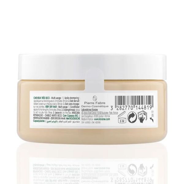 Klorane Réparation Masque reconstructeur au Cupuaçu bio (150 ml)