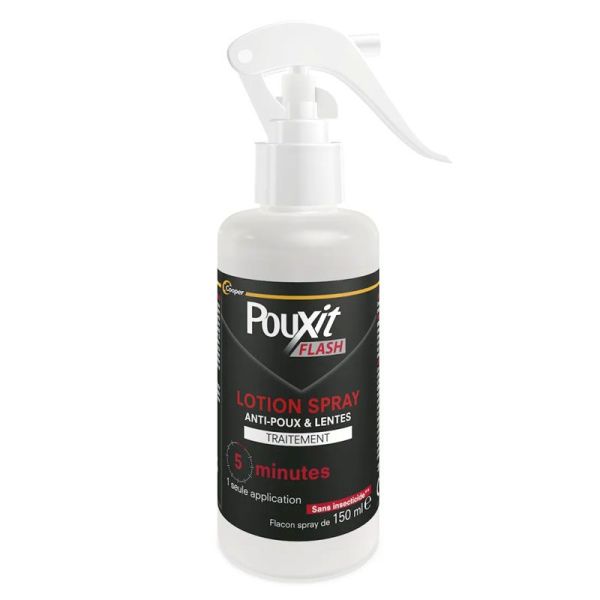Pouxit Flash Lotion Spray Anti-Poux & Lentes (150 ml)
