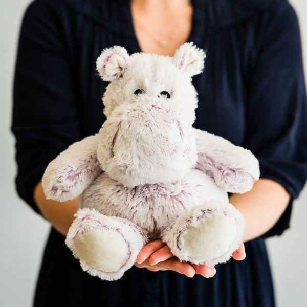Bouillotte Hippo Déhoussable en Peluche