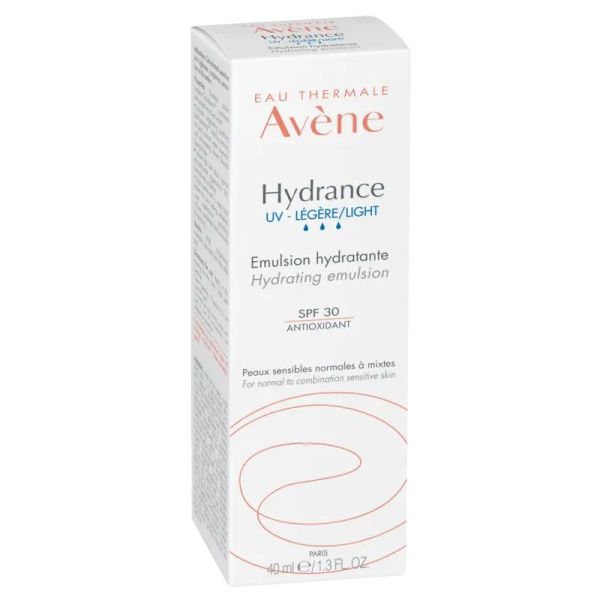 Avène Hydrance UV-Légère Emulsion hydratante SPF30 anti-oxydant (40 ml)