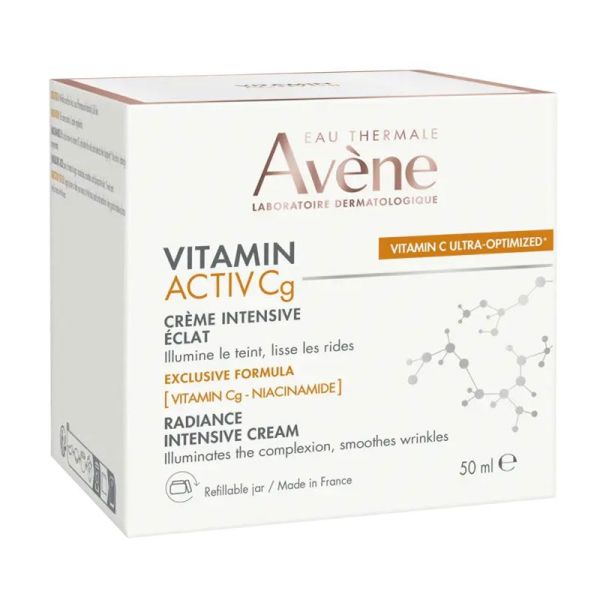 Avène Vitamin Activ Cg Crème Intensive Éclat, anti-rides, anti-taches (50 ml)