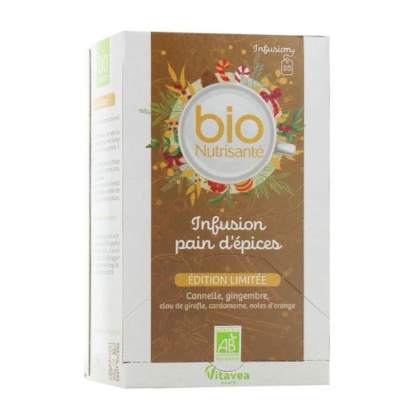 Bionutrisanté Infusion Bio Pain D'epices édition limitée (20 sachets)