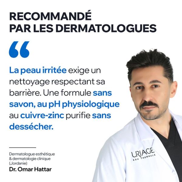 Uriage Bariéderm Cica+ gel nettoyant apaisant (200 ml)