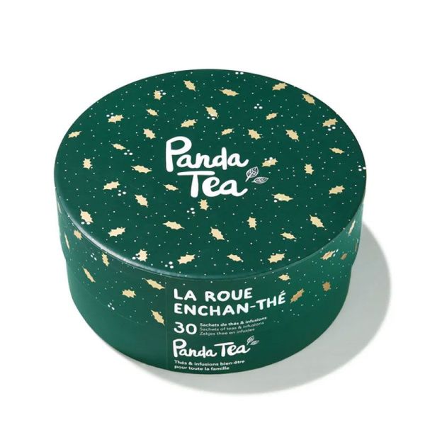 Panda Tea Coffret La Roue Enchan-Thé Dégustation Bio (30 sachets)