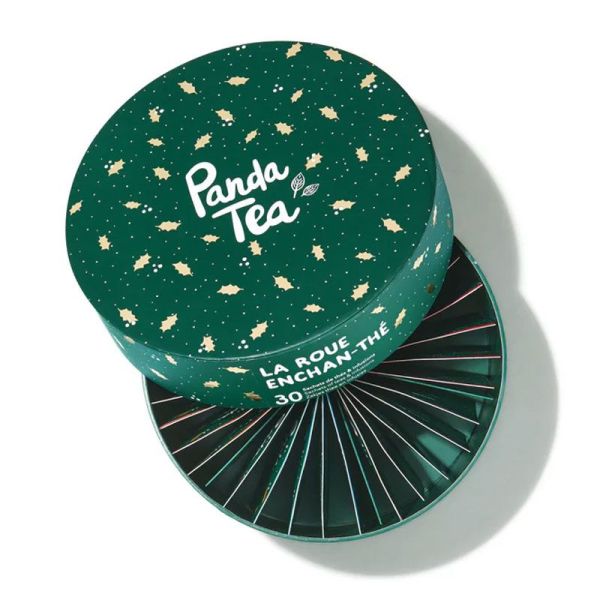 Panda Tea Coffret La Roue Enchan-Thé Dégustation Bio (30 sachets)