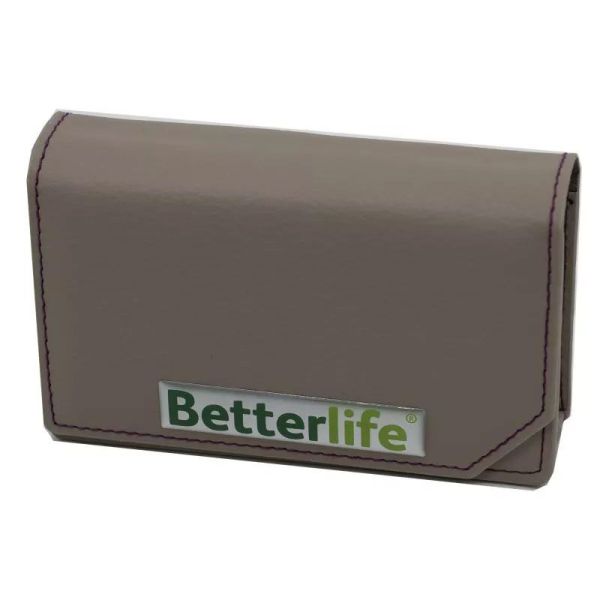 Betterlife Pillulier Semainier et étui portefuille (Coloris Taupe ou Anthracite) (x1)