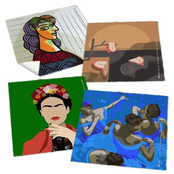 Lingette Microfibre pour Lunettes collection Art - tableaux classiques (x1)