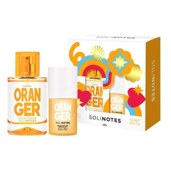 Solinotes Coffret Duo Fleur d'Oranger Eau de Parfum 50 ml + Brume 60 ml