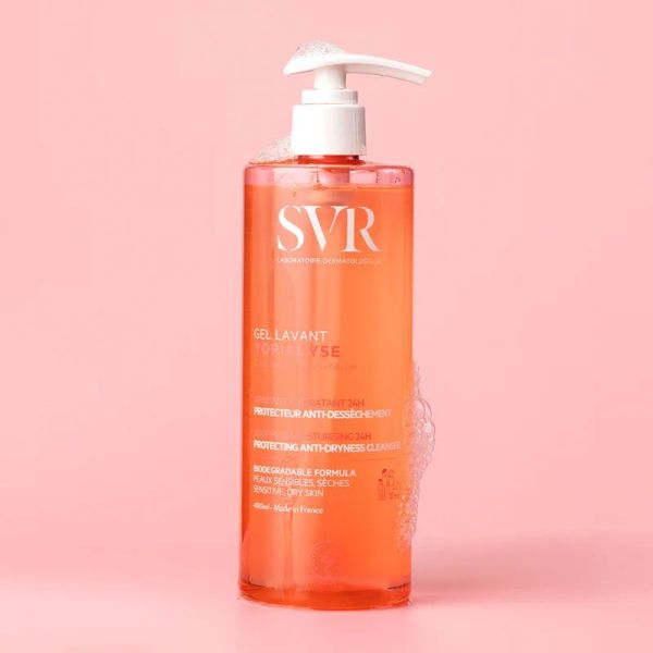 SVR Topialyse Gel Lavant apaisant hydratant 24h protecteur anti-dessèchement (1 L)