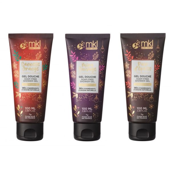 MKL Green Nature Coffret Douche D'hiver (3 gels douche) Edition Limitée