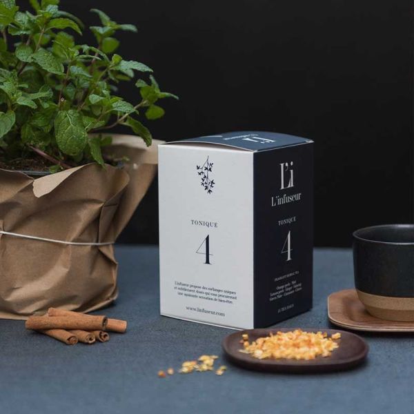 L'infuseur Infusion Tonique N°4 chaude, froide ou latte (15 sachets)