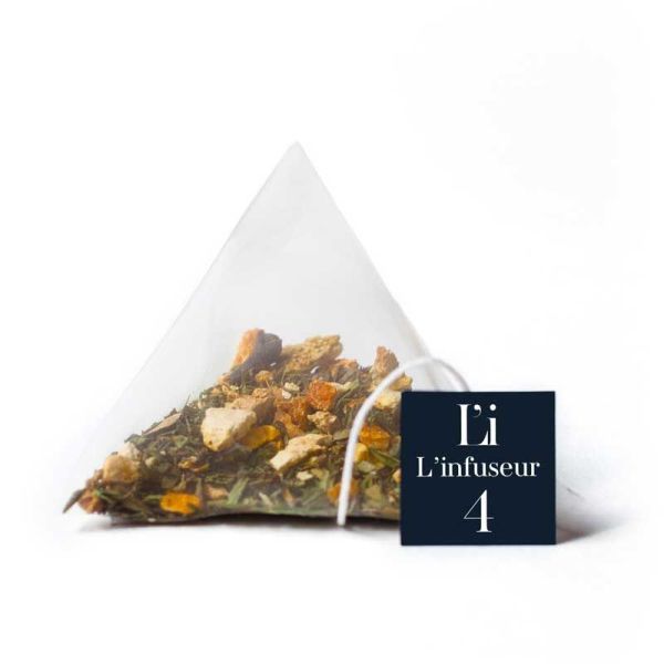 L'infuseur Infusion Tonique N°4 chaude, froide ou latte (15 sachets)