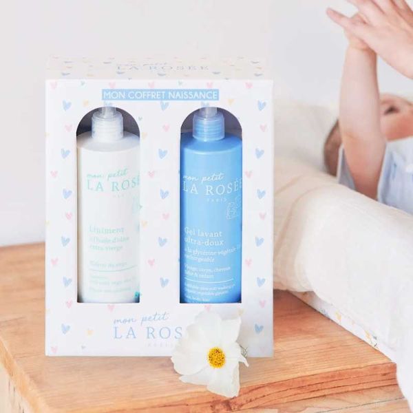 Mon Petit La Rosée Coffret de Naissance (Liniment 400 ml + Gel lavant 400 ml)
