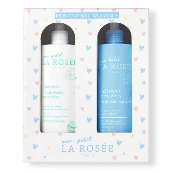 Mon Petit La Rosée Coffret de Naissance (Liniment 400 ml + Gel lavant 400 ml)