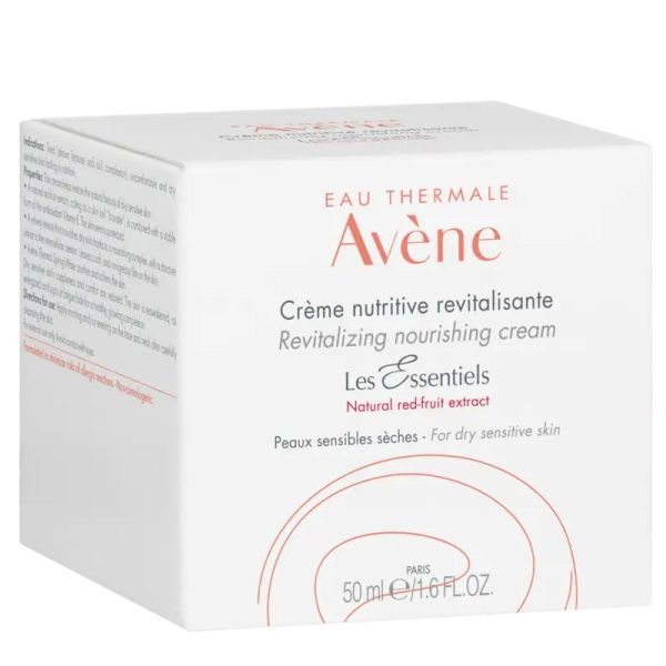 Avène Essential Care Crème Nutritive Revitalisante Riche peaux sensibles très sèches (50 ml)