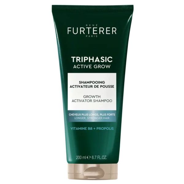 Triphasic Active Grow Shampooing accélérateur de pousse vitamine B8 + propolis (200 ml)
