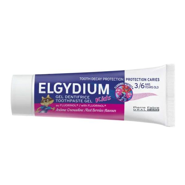 Elgydium Trousse de Voyage Kids Licorne 3-6 ans (Trousse + Dentifrice + Brosse à dents)
