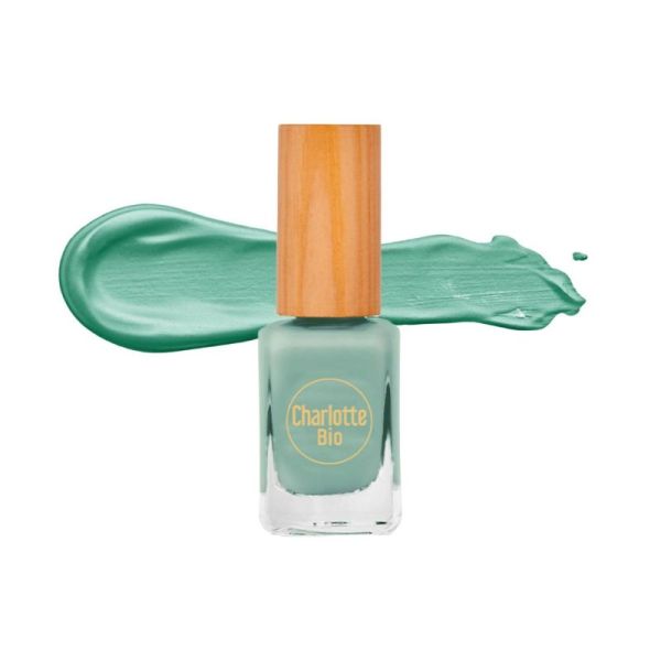 Charlotte Bio Le Vernis à Ongles vegan et green - Vert D'eau (10 ml)