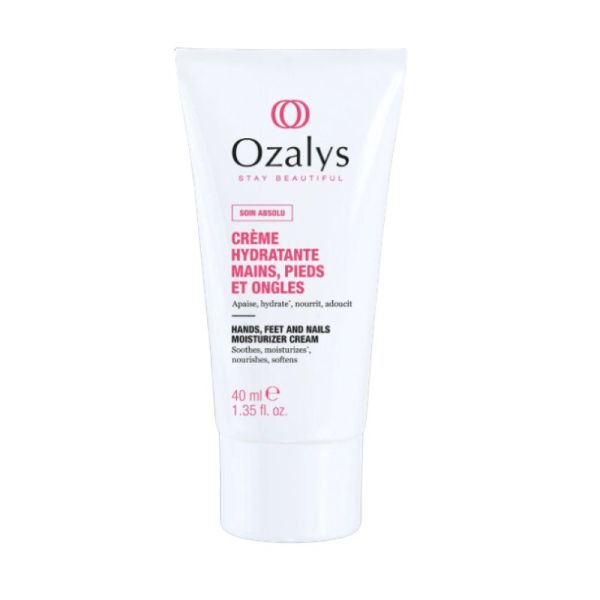 Ozalys Crème Hydratante Mains, Pieds, Ongles 40Ml