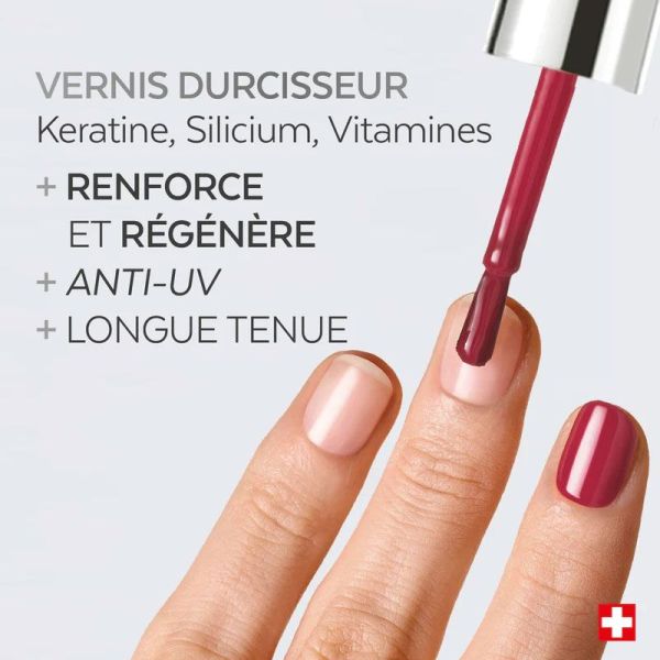Color Strong Vernis à ongles durcisseur - couleur Rouge Rose (8 ml)