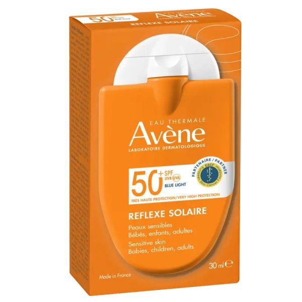 Avène Réflexe Solaire très haute protection SPF50+ bébé, enfants, adultes (30 ml)