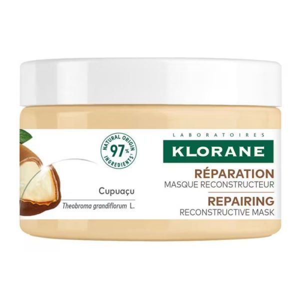 Klorane Réparation Masque reconstructeur au Cupuaçu bio (150 ml)
