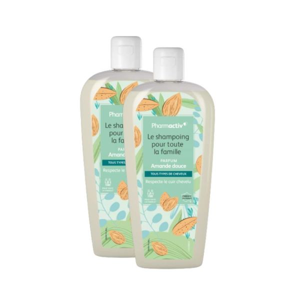 Le Shampooing à l'Huile d' Amande Douce Lot de 2